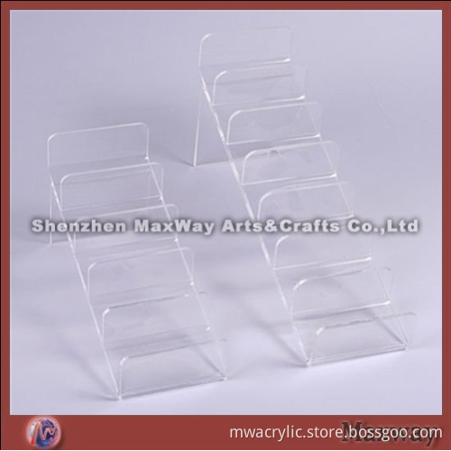 Clear Elegant Beveled Acrylic Sunglasses/Eyeglasses Display Stand